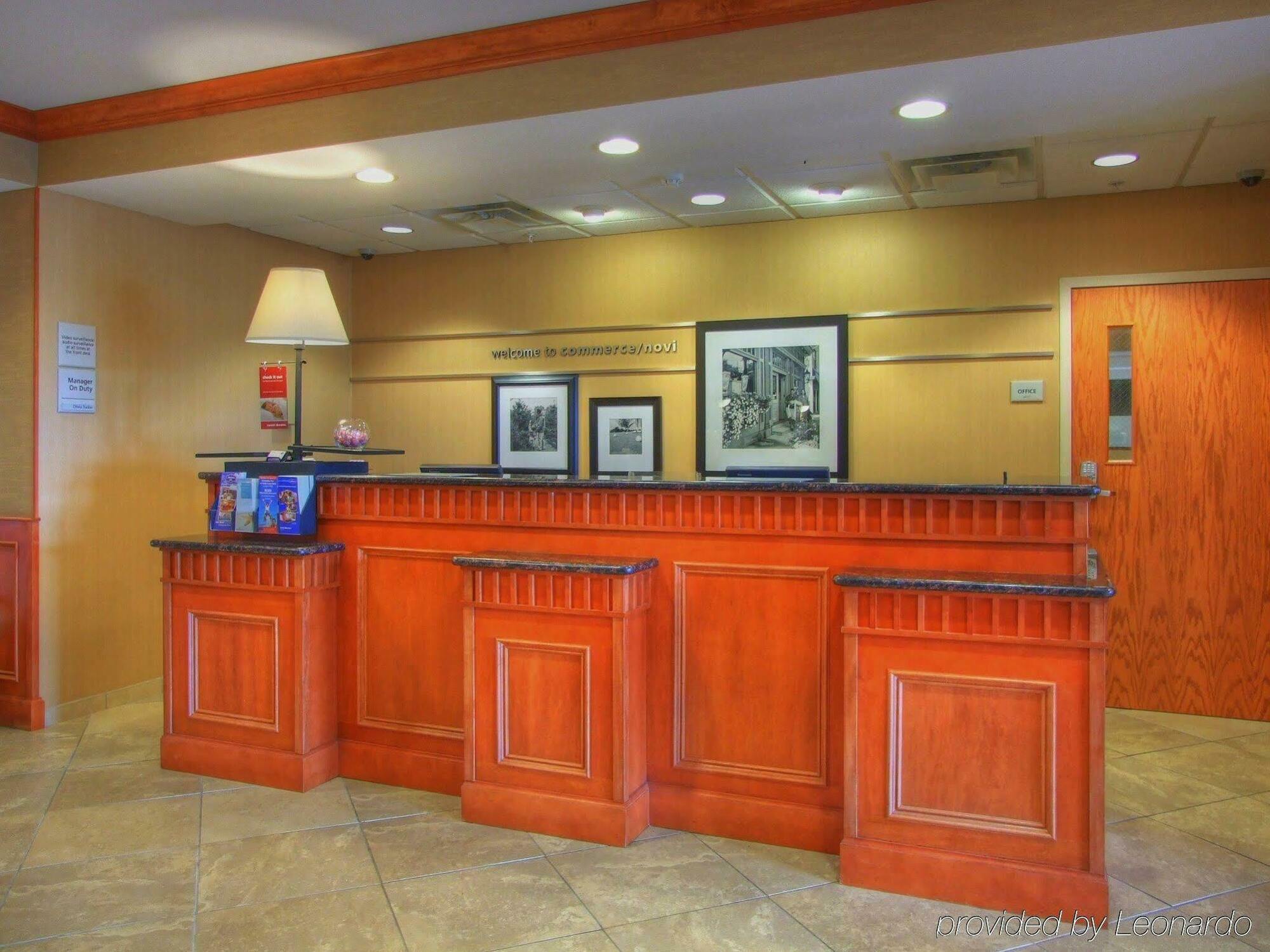 Hampton Inn Commerce/Novi Interiér fotografie